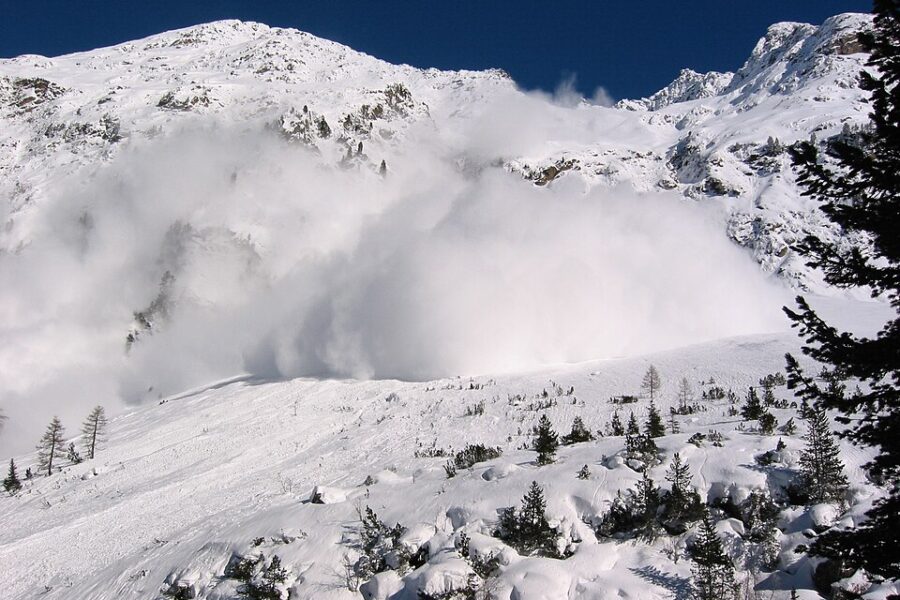 snow avalanche